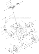 Page A Diagram and Parts List for 13AD685G000 2004 Yard Machines Lawn Tractor